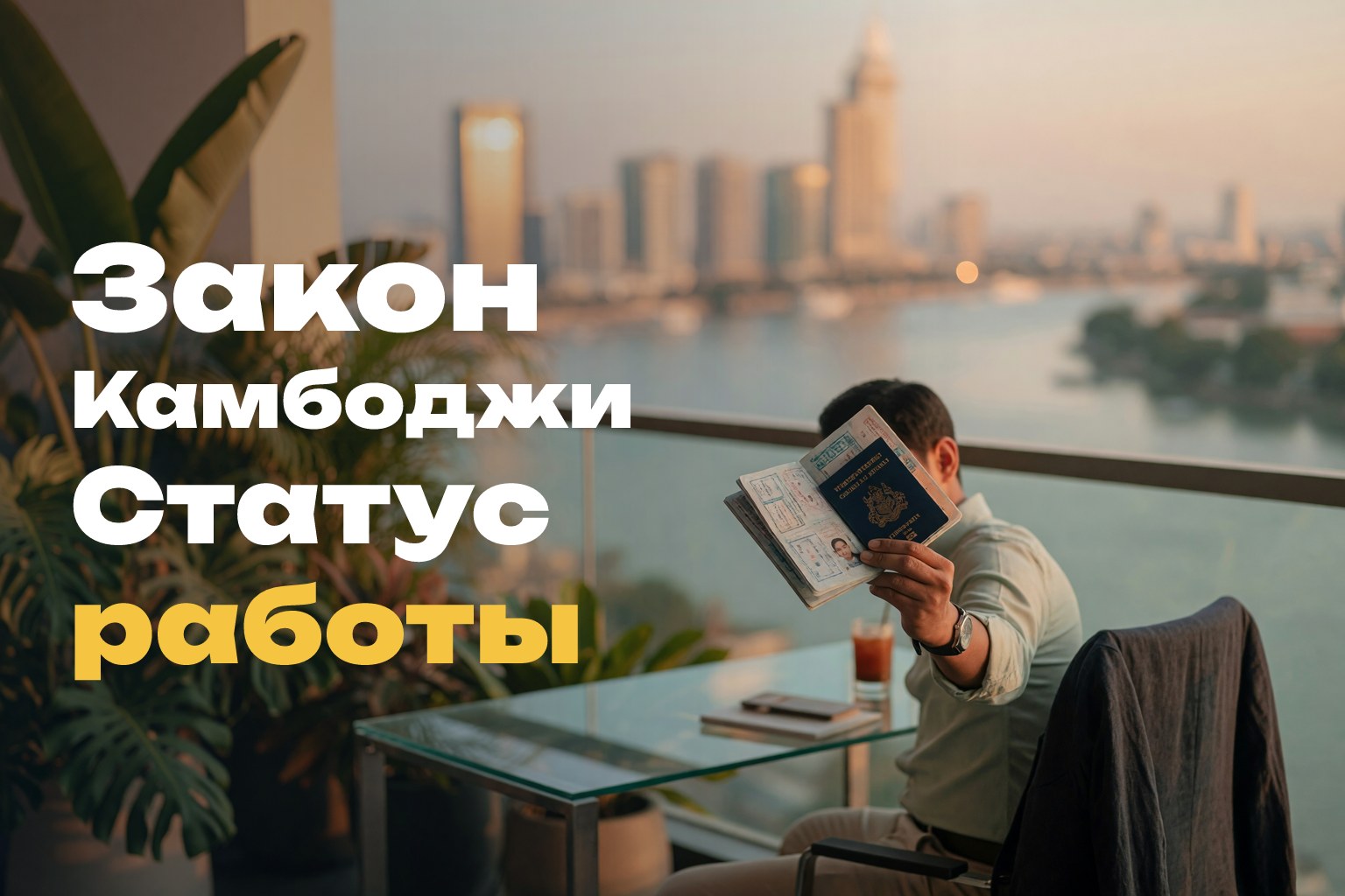 Виза инвестора в Камбодже: EB, CM2H и разрешение на работу