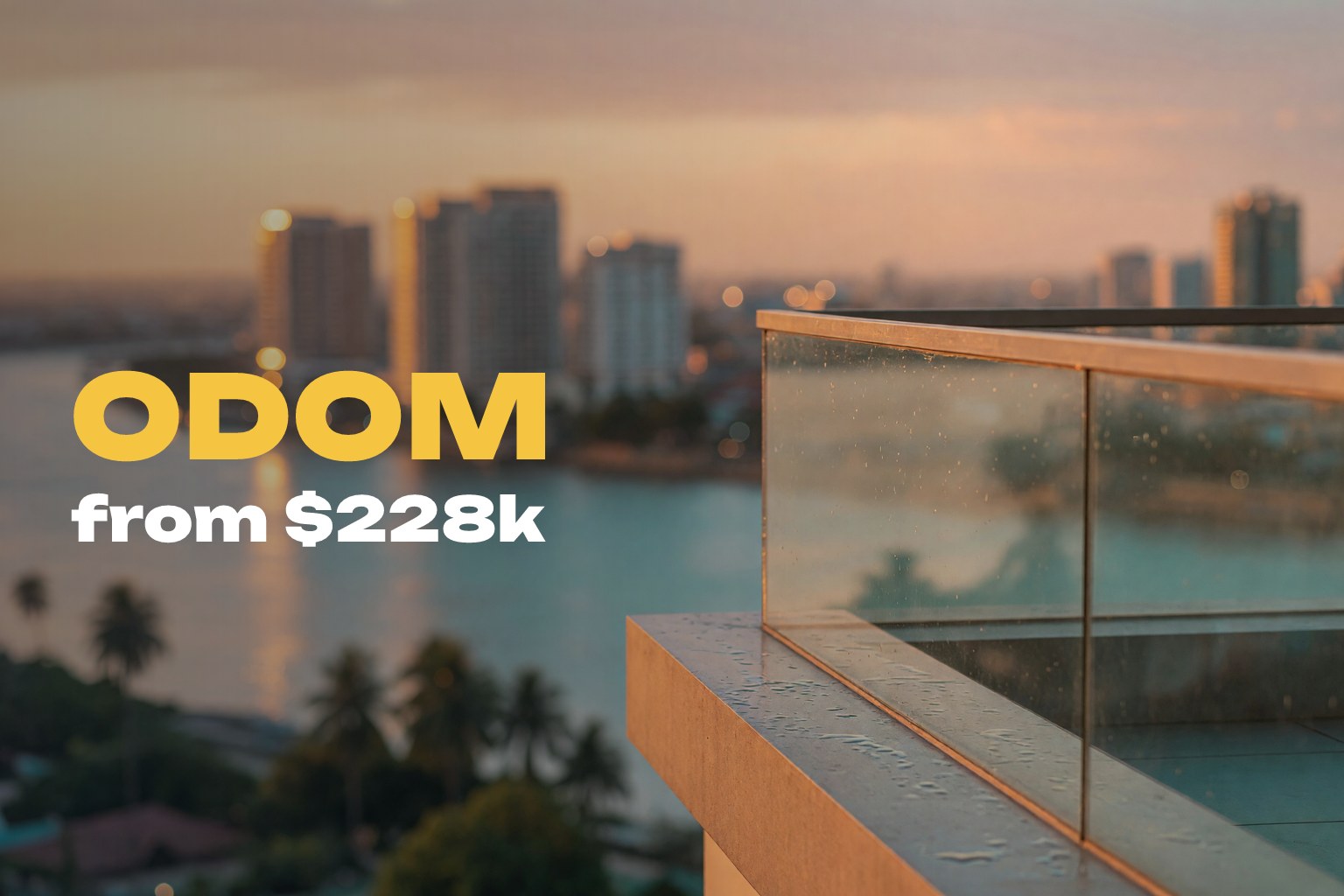 ODOM Пномпень: офіси strata-title і 150% ROI за 5 років